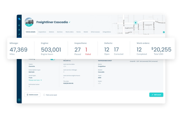 Operational and maintenance reporting