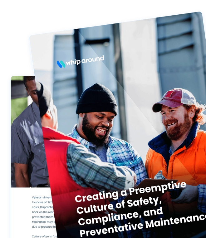 Creating a preemptive culture of safety, compliance and preventive maintenance